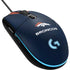 NFL Denver Broncos Team Jersey G203 Prodigy RGB Wired Gaming Mouse Skin